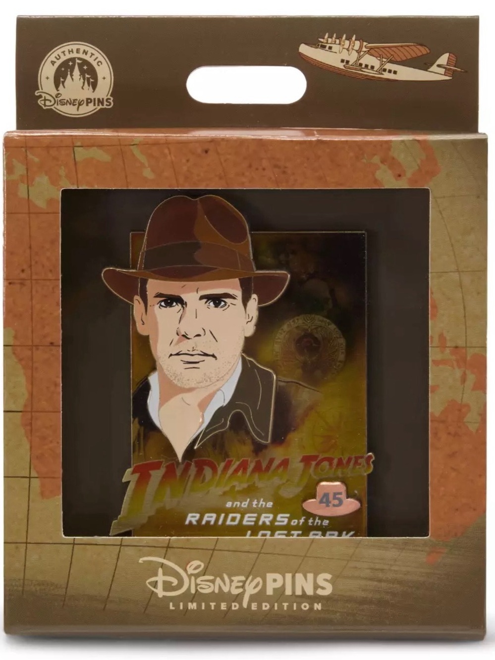 Indiana Jones and the Raiders of the Lost Ark 45th Anniversary Pin LE 1500 NIB
